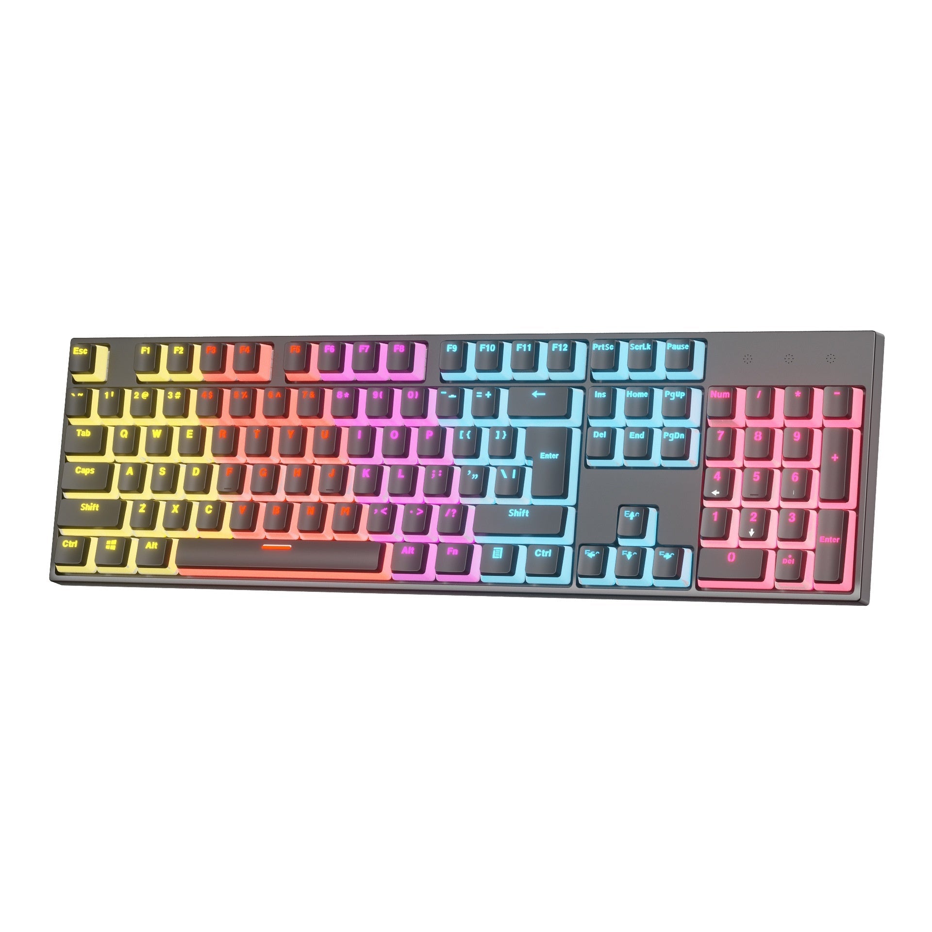 Elevate Your Typing Experience with the Mechanical Shaft Wired Backlit Keyboard